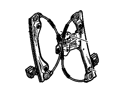 Chevy 23146836 Window Regulator