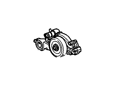 12681185 GM Pump Kit, Engine Coolant Illustration 1 of 1
