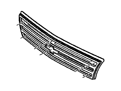 Chevy 22534191 Grille