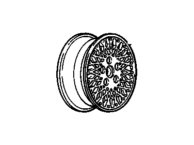 Oldsmobile 10121062 Wheel, Alloy