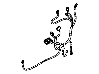 GMC 12101823 CONNECTOR,INSTRUMENT PANEL WIRING HARNESS