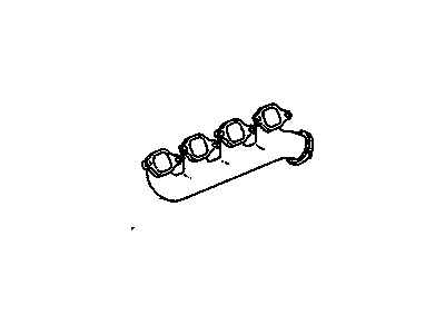 GMC Exhaust Manifold - 14022657