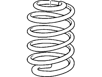 GMC P2500 Coil Springs - 14054344