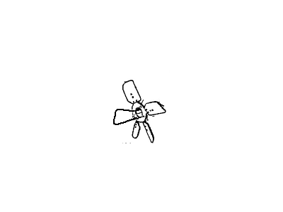 Buick Electra A/C Condenser Fan - 22511036