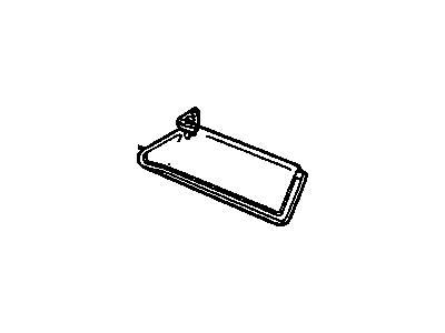 Chevy S10 Sun Visor - 15657046