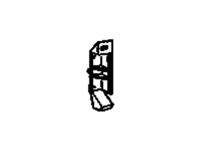 GM 25674629 Radio Bracket, Driver Side 25674629 GM Radio Bracket, Driver Side Illustration 1 of 1