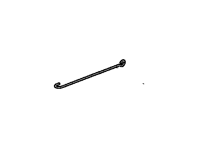 GMC 12549813 FRAME,FRONT SEAT CUSHION(INCLUDES 13,14)(USED W/INTERIOR TRIM CODES ENDING IN "C" OR "V")