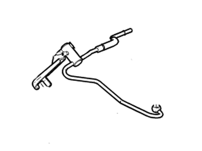 Chevy 12656313 PIPE,FUEL FEED(INCLUDES 20,21,32,36)(TO INDIRECT INJECTOR)