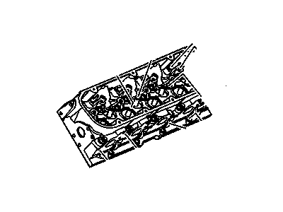 Chevy 12578925 Cylinder Head