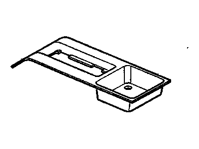 Cadillac 9105063 Tray
