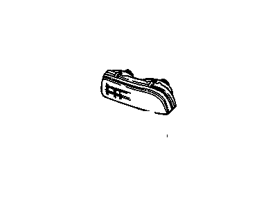Buick 16523101 Headlamp