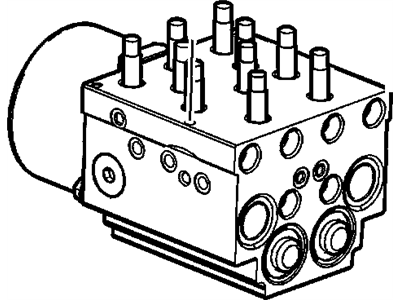 GMC Sierra 2500 ABS Control Module - 88935864