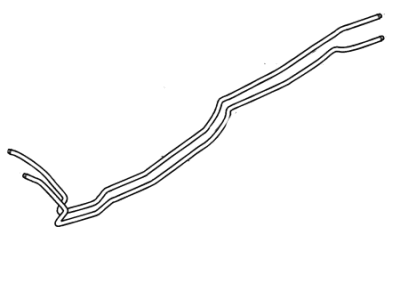 Chevy 15817501 PIPE,TRANS FLUID COOLER INLET(FROM QUICK CONNECT TO TRANS)(INCLUDES 2)(WHEN USED ON TRUCKS BUILT BEFORE MARCH 10 2003 ALSO REQUIRE POINT# 15817500)