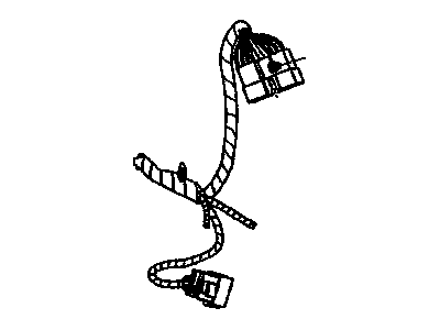 GMC 15305896 CONNECTOR,BODY WIRING HARNESS(GRAY)(2-WAY FEMALE)(W/LEADS)
