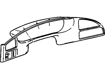 Oldsmobile 22651283 Cluster Trim