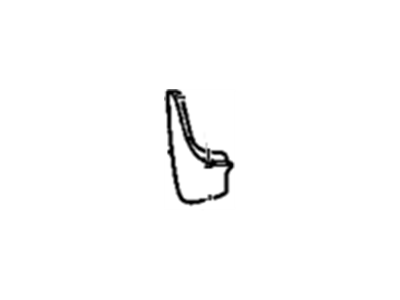 GMC 12498061 Mud Guard