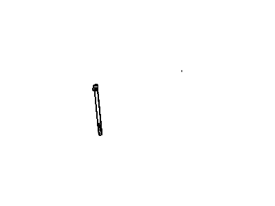 GM 11609709 Bolt, Engine Cylinder Head 11609709 GM Bolt, Engine Cylinder Head Illustration 1 of 1