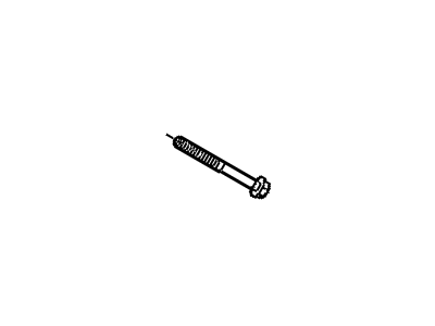 Buick 13274849 BOLT,TRANS MOUNT(M12X1.75X48, 40 THREAD,26.6 OUTSIDE DIAMETER, 10.9)