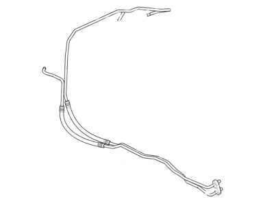 Chevy Transmission Oil Cooler Hose - 23491041