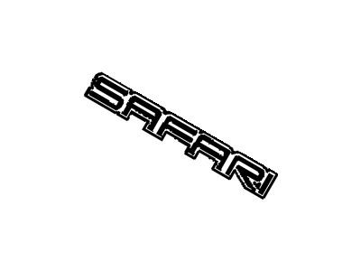 GMC Safari Emblem - 15690680