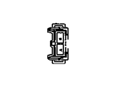 Buick 88988814 CONNECTOR,FUEL INJECTOR(1IN)(PART OF 583)(BLACK)(2-WAY FEMALE)(W/LEADS)(MICRO 064)(2.483)