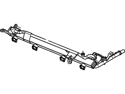 GMC 12574343 Fuel Rail