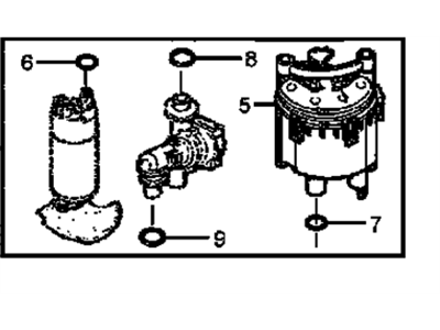 Pontiac Fuel Filter - 92146684