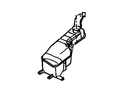 Pontiac Coolant Reservoir - 22600724