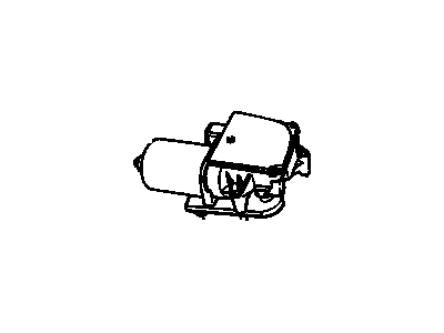 Chevy 12463019 Wiper Motor