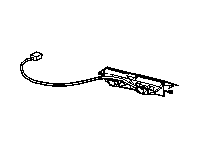 Buick 5977666 High Mount Lamp