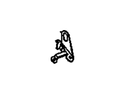 GM 25526557 Bracket, Engine Lift, Front 25526557 GM Bracket, Engine Lift, Front Illustration 1 of 1