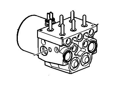 Chevy Express 1500 ABS Control Module - 15904564