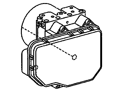 Pontiac Vibe ABS Control Module - 19205024