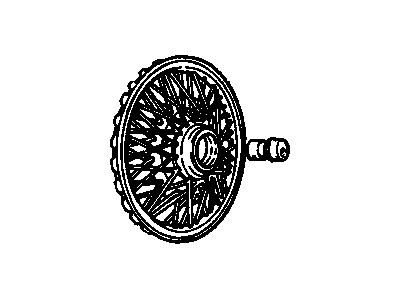 Oldsmobile 10091786 Wire Wheel Cover