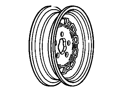 GMC Jimmy Spare Wheel - 12337275