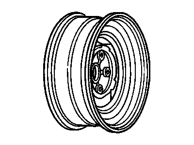 GMC Jimmy Spare Wheel - 9591711