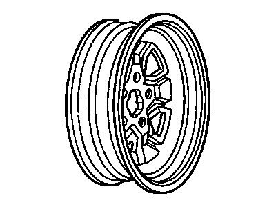 GMC Jimmy Spare Wheel - 9592035