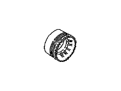 GM 94580553 Retainer, Differential Bearing Adjusting 94580553 GM Retainer, Differential Bearing Adjusting Illustration 1 of 1