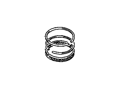 GM 91173290 Piston Rings 91173290 GM Piston Rings Illustration 1 of 1