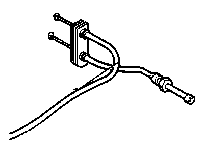Cadillac Fleetwood Throttle Cable - 12556695