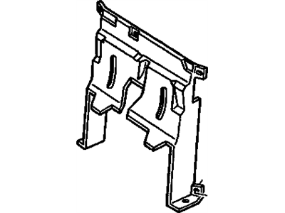 GM 22599597 Splash Shield, Driver Side 22599597 GM Splash Shield, Driver Side Illustration 1 of 1