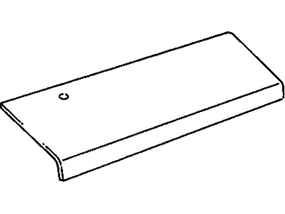 GM 20680155 Lid, Rear 20680155 GM Lid, Rear Illustration 1 of 1