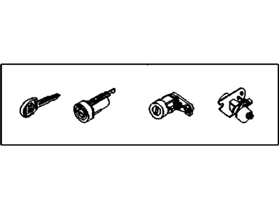 Chevy 96585589 Lock Set