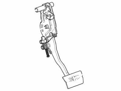 GMC Brake Pedal - 84374588