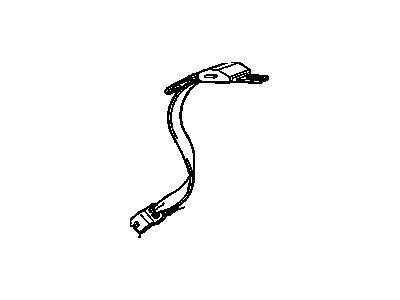 Chevy K2500 Suburban Seat Belt - 12380192