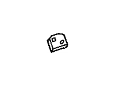 GM 20311749 Anchor Plate, Front Upper Driver Side 20311749 GM Anchor Plate, Front Upper Driver Side Illustration 1 of 1