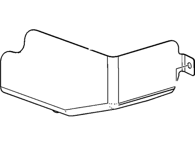 GMC 84405078 SHIELD,BRAKE PRESSURE MOD VALVE SPLASH