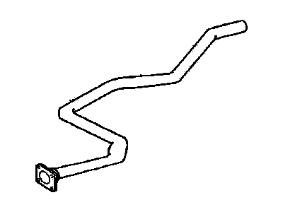 Pontiac 6000 Exhaust Pipe - 14101376