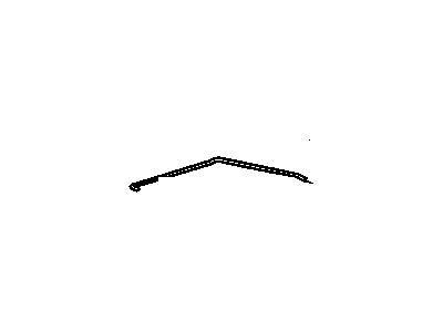 GM 15024938 Lock Rod, Rear Passenger Side 15024938 GM Lock Rod, Rear Passenger Side Illustration 1 of 1