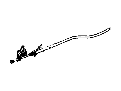 GMC 15052596 Rear Cable
